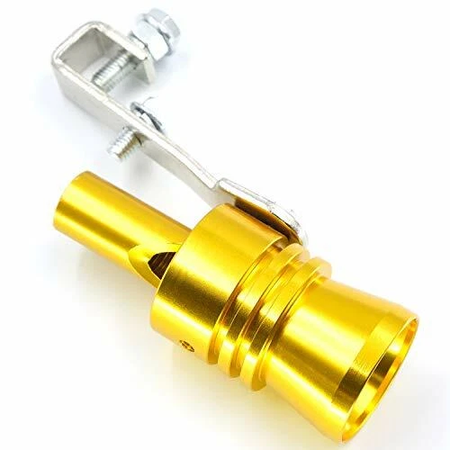 Car Turbo Sound Whistle Exhaust Tailpipe Blow Off Valve Bov Aluminum Universal Foto 1 de 4