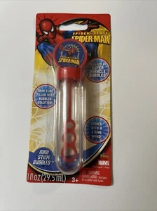 Spider-Man Mini Stick Bubbles Spider Sense New and Sealed from 2012 - Picture 1 of 3