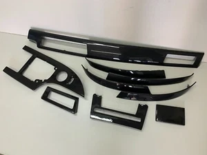 BMW serii 5 E60 E61 Przed liftingiem CARBON Zestaw listew wewnętrznych M Performance LHD - Zdjęcie 1 z 7