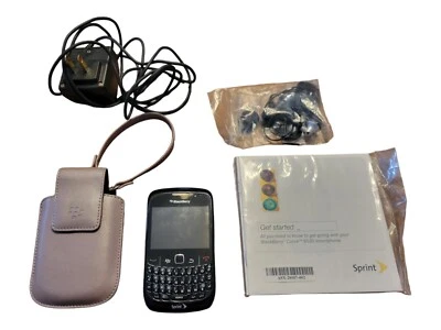 Black Blackberry Curve 8530 Cell Phone Bundle W/ Accessories *Tested & Working* - Image 1 of 4