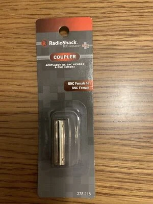 RadioShack 278-115 BNC Coupler Female to Female 278-0115 - Image 1 of 4