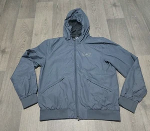 Emporio Armani EA7 ' Hooded Jacket - Mens XL - Grey - Great Condition - Picture 1 of 6