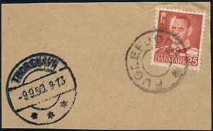 FAROE ISLANDS. Frederik IX. 25 Øre, red. FUGLEFJORD (PK1996) - Picture 1 of 1