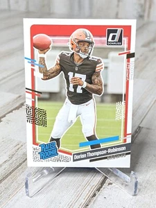 2023 Donruss #322 Dorian Thompson-Robinson - Browns Rated Rookie RC - Picture 1 of 2