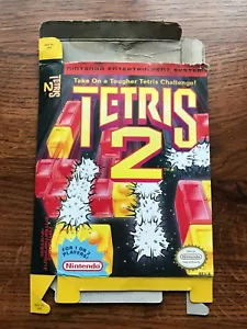 Tetris 2 II Nintendo NES nur leere Box - Bild 1 von 2