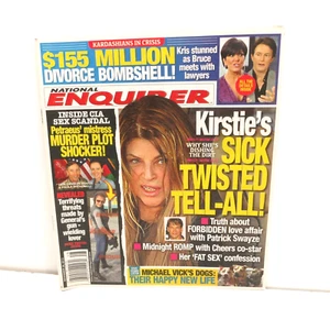 National Enquirer Tabloid Nov. 26 2012 Kirstie Alley Gen. Petraeus Bruce Jenner - Picture 1 of 6