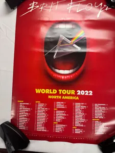 Poster Brit Floyd World Tour 2022: nuovo 27 x 19 - Foto 1 di 1