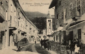 SAINT VINCENT, Aosta - Via Principale - Hotel Leon d'Oro - CAI C.A.I. - S083 - Picture 1 of 2