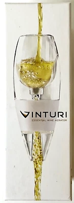 Vinturi White Wine Aerator Drip Stand – Enhance Flavor & Serve Easily -Free Ship - Image 1 of 4