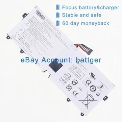 正品全新电池适用于 LG 15z980r.aas9u1 16T90P-K.AAE7U1 16T90P 15Z90P 16Z90Q — 第 1/4 张图片