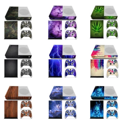 For Xbox One S (One Slim) Console & 2 Controllers Decal Vinyl Skin Wrap Sticker - Image 1 of 4