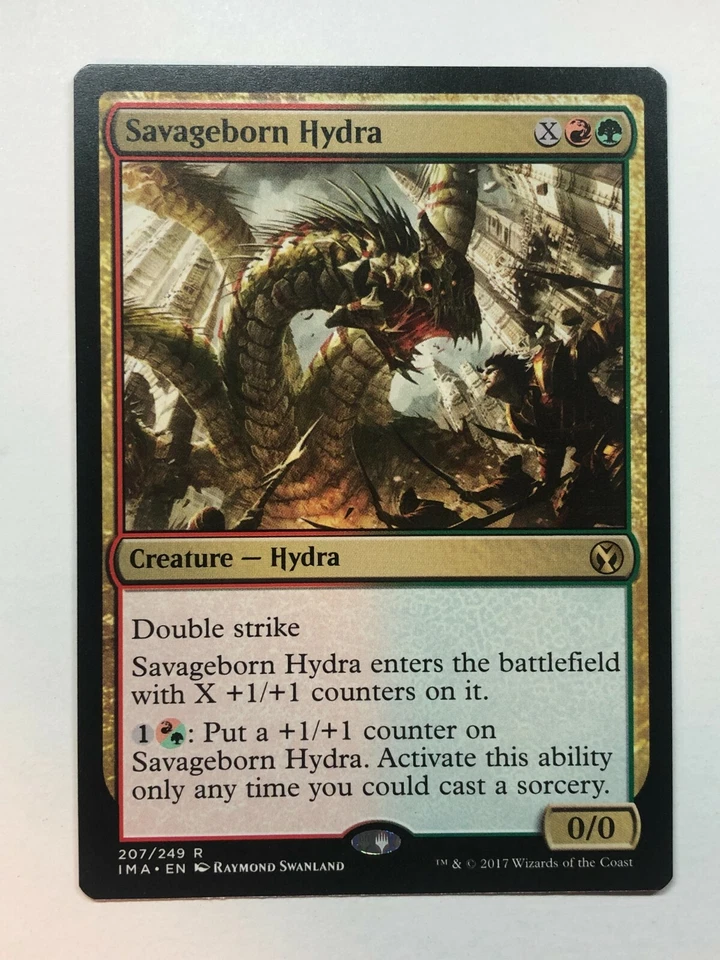 MTG Iconic Masters Savageborn Hydra 207 NM/M - Image 1 of 1