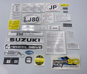 SUZUKI LJ80 DECALS - Picture 1 of 11