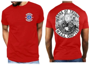 SONS OF TRUMP - MAGA CHAPTER - Front / Back - President Trump Rally Shirt - Picture 1 of 12