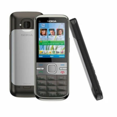 Original Nokia C5-00 Unlocked Camera MP3 Bluetooth WCDMA 3G GSM 2G Mobile Phone - Image 1 of 4