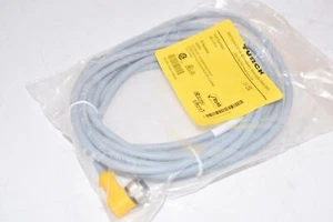 NUEVO Juego de cables Turck WK 4.4T-4, ángulo recto M12 hembra a extremo de corte - Imagen 1 de 3