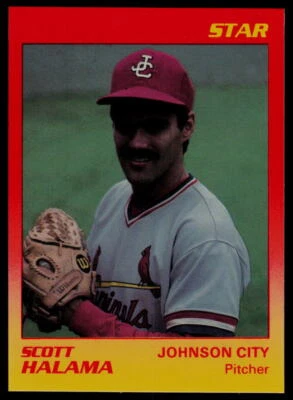 1989 Star Scott Halama Johnson City Cardinals - Image 1 of 2