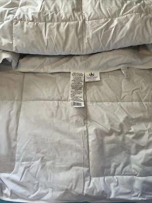 NUEVO Edredón de plumón Pacific Coast Feather Company Hollander cubierta de algodón Queen Foto 1 de 4