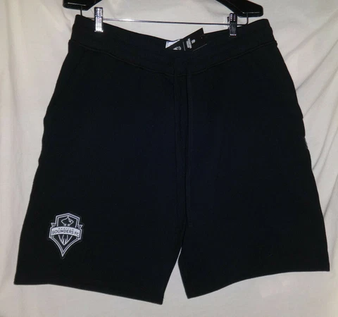 Reigning Champ Seattle Sounders FC Soccer Black Cut & Sew Shorts Sz XL NWT rare Cover