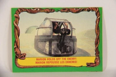 Raiders Of The Lost Ark 1981 Card #64 Marion Holds Off The Enemy FR-ENG L017990 - Image 1 of 2