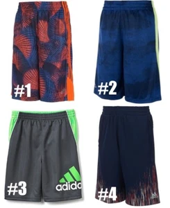 New Adidas Boys Athletic Shorts Choose Size and Color - Picture 1 of 2