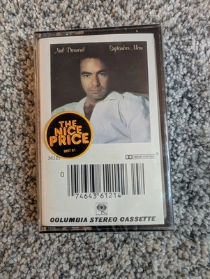 Vtg NEW Neil Diamond – September Morn (1979) Cassette Tape Soft Rock SEALED - Image 1 of 4