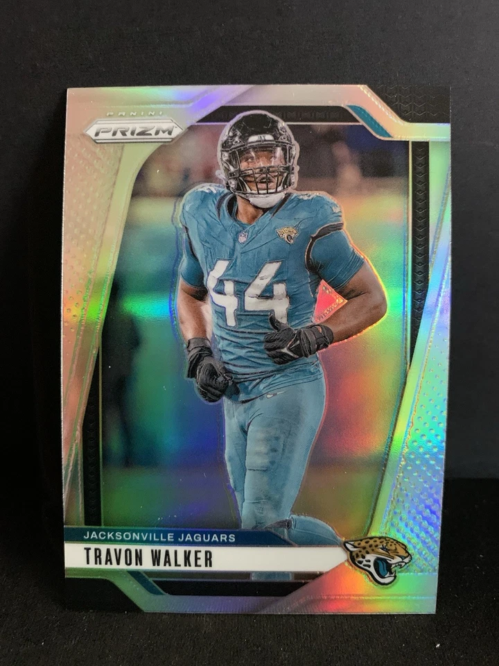2024 PANINI PRIZM FOOTBALL TRAVON WALKER SILVER JAGUARS - Image 1 of 2