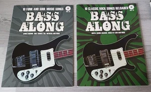 Bass Along Bass Guiter Tab 10 Classic Rock 10 Funk Soul avec CD X 2 - Photo 1/21