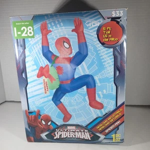 Gemmy Marvel Ultimate Spider-Man Hanging Airblown Rare Inflatable 5’ Christmas - Picture 1 of 5