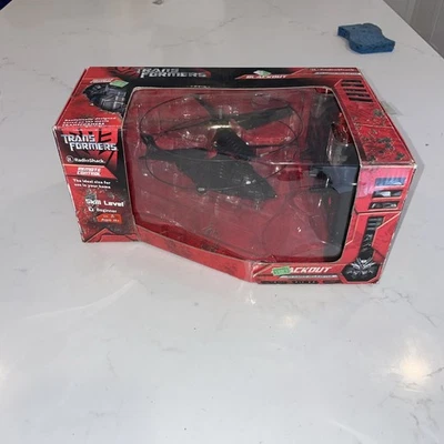 Transformers Blackout Infrared Helicopter RC Radio Shack 2007 NEW OPEN BOX - Image 1 of 4