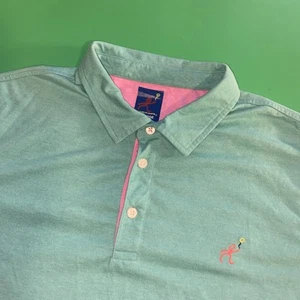 Camisa polo de golf Michael’s XL turquesa manga hombre - Imagen 1 de 6