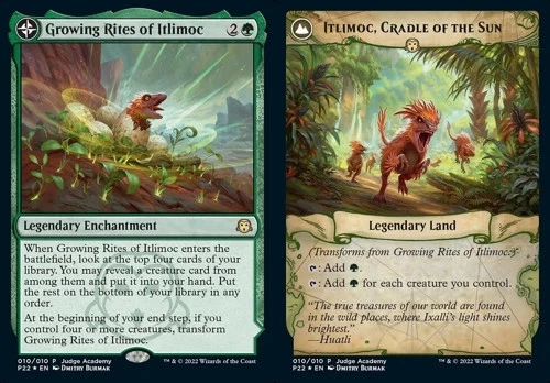 Growing Rites of Itlimoc // Itlimoc, Cradle of the Sun - Judge Gift Cards LP MTG - Image 1 of 1