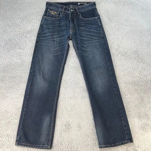 G Star Raw Herren Jeans Dark Wash Straight Leg Premium Italian Fabric Size - Bild 1 von 11