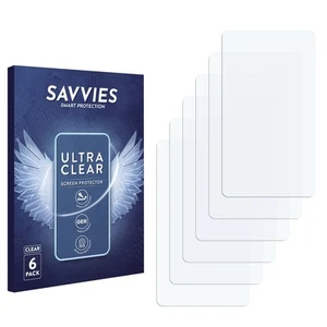 6x Savvies Film Protection Ecran pour Emmerl Pagertester Film Protecteur Clair - Afbeelding 1 van 9