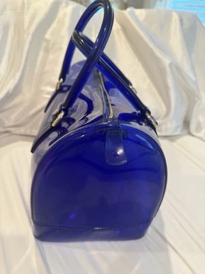 Bolso de Mano FURLA Caramelo Rojo Goma Cartera Edición Limitada Jalea Foto 1 de 4