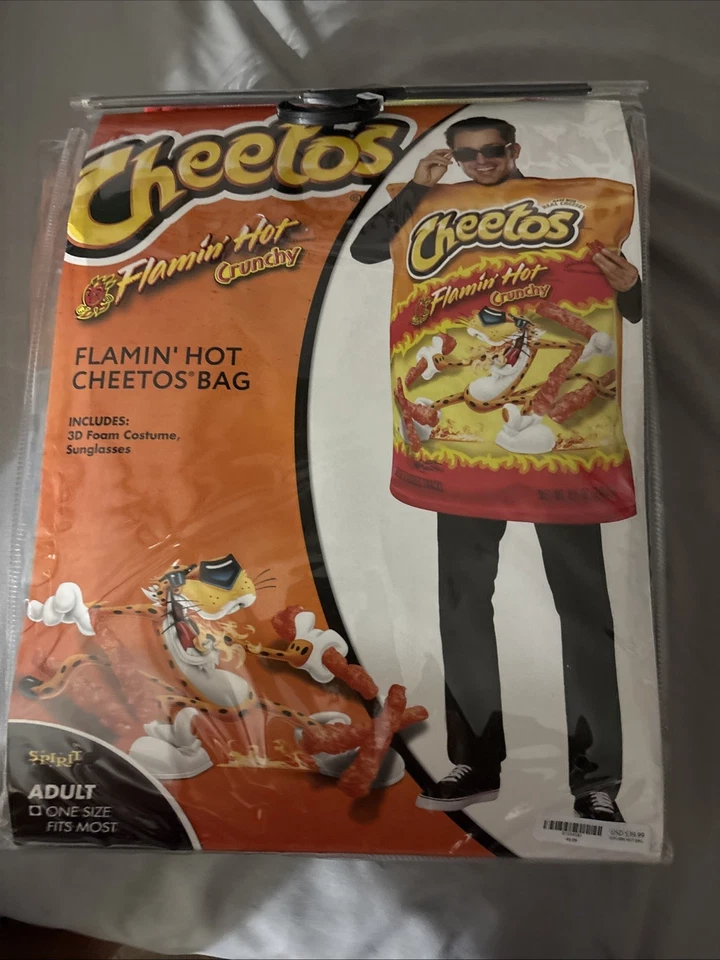 Disfraz de Halloween Flaming Hot Cheeto Foto 1 de 4