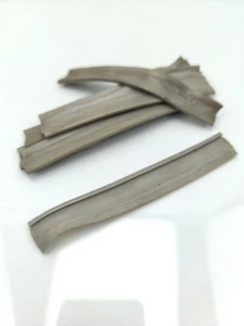 1x Simson Schwalbe Star Gummi Keder DDR NEU NOS Blech Lenkerabdeckung grau 12cm - Bild 1 von 6