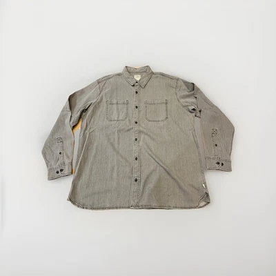 LL Bean - Mens - XL - Asphalt Grey - Bean Flex Denim Shirt - Traditional Fit  - Image 1 of 4