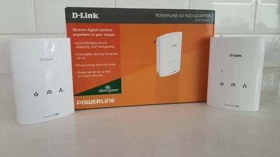 D-Link DHP-500AV PowerLine AV 500 Adapter - Image 1 of 3