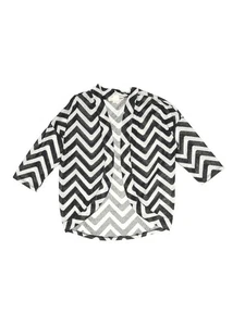 Self Esteem Girls Silver Cardigan Medium tots - Picture 1 of 2