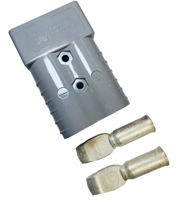 Anderson Power 906-BK Gray Housing With SB350 2/0 Contacts - Image 1 of 3