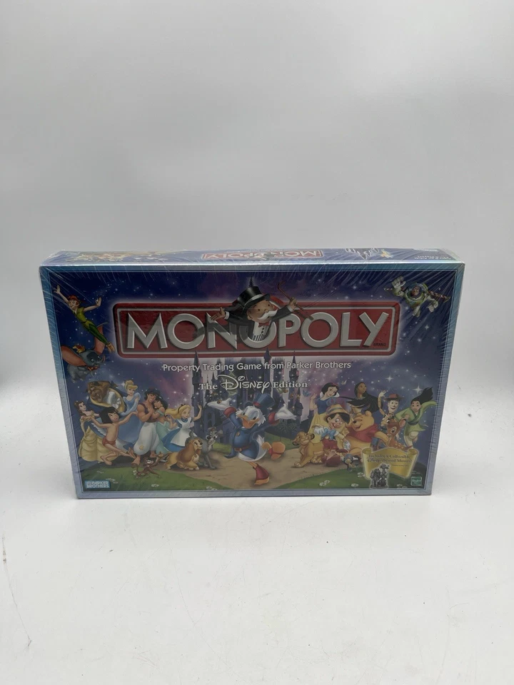 New Factory Sealed Vintage 2001 Monopoly “The Disney Edition” Board Game Hasbro - Image 1 of 2