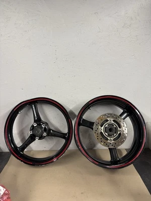 Juego de llantas traseras delanteras dobladas 2022 21-24 Kawasaki ZX10R ZX10 Ninja OEM #206 Foto 1 de 4