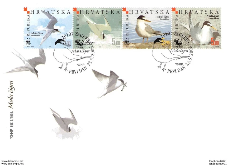 CROÁCIA - FDC WWF 2006 - MALA CIGRA -4157- - Imagem 1 de 1