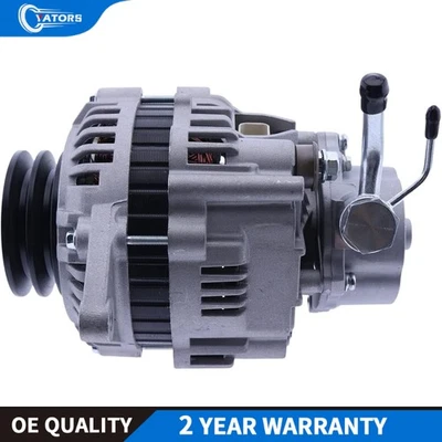 Alternator for Mitsubishi Triton Pajero 4D55 4D56 12V 110A Double L200 L300 L400 - Image 1 of 4
