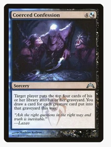 Coerced Confession #247 Gatecrash Magic Card in a Protective Sleeve - Picture 1 of 3