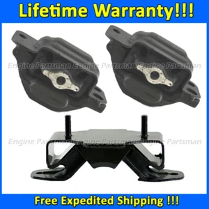 K2605 Engine Motor&Trans Mount Set 3pcs For 2005 Dodge Ram 3500 5.9L AUTO - Picture 1 of 3