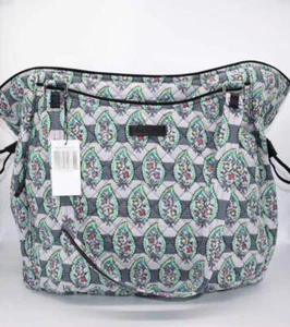 Vera Bradley große Glenna Umhängetasche im Muster "Paisley Stripes" - Bild 1 von 9