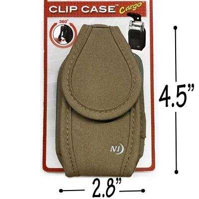 Nite Ize Khaki Brown Universal Utility Holster Case Pouch for Tools Flip-Phones - Image 1 of 4