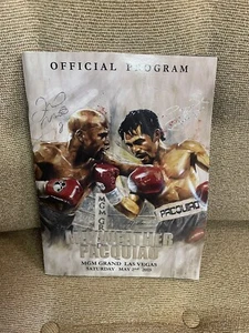 MAYWEATHER PACQUIAO OFFICIAL BOXING PROGRAM MGM GRAND LAS VEGAS MAY 2 2015 - Picture 1 of 5
